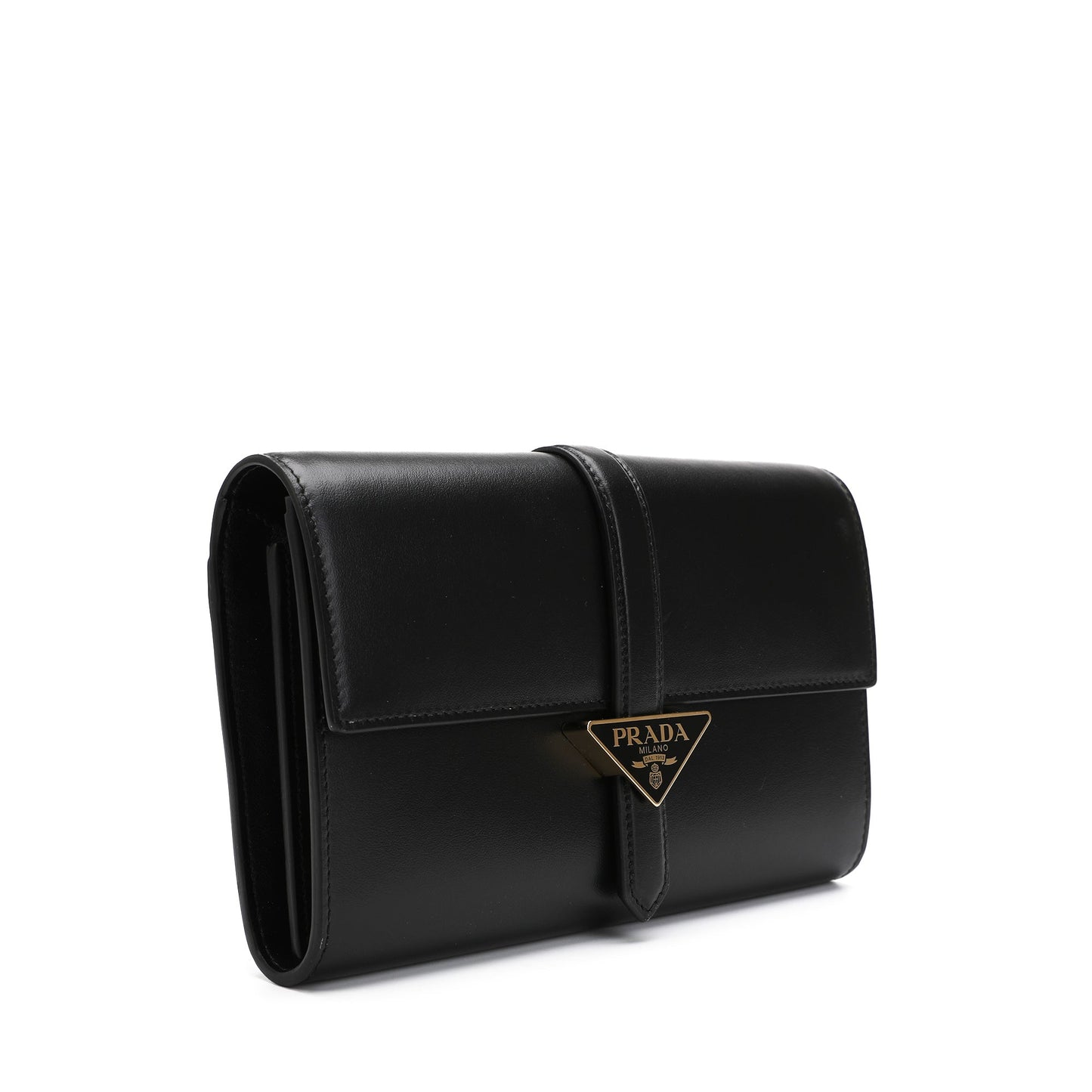 Prada Rectangular Logo Clutch Bag | Designer code: 1MF019070 | Luxury Fashion Eshop | Lamode.com.hk