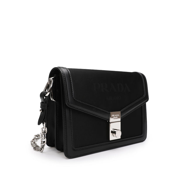 Prada Logo Embossed Crossbody Bag | Designer code: 1BD253VCOH2DLM | Luxury Fashion Eshop | Lamode.com.hk