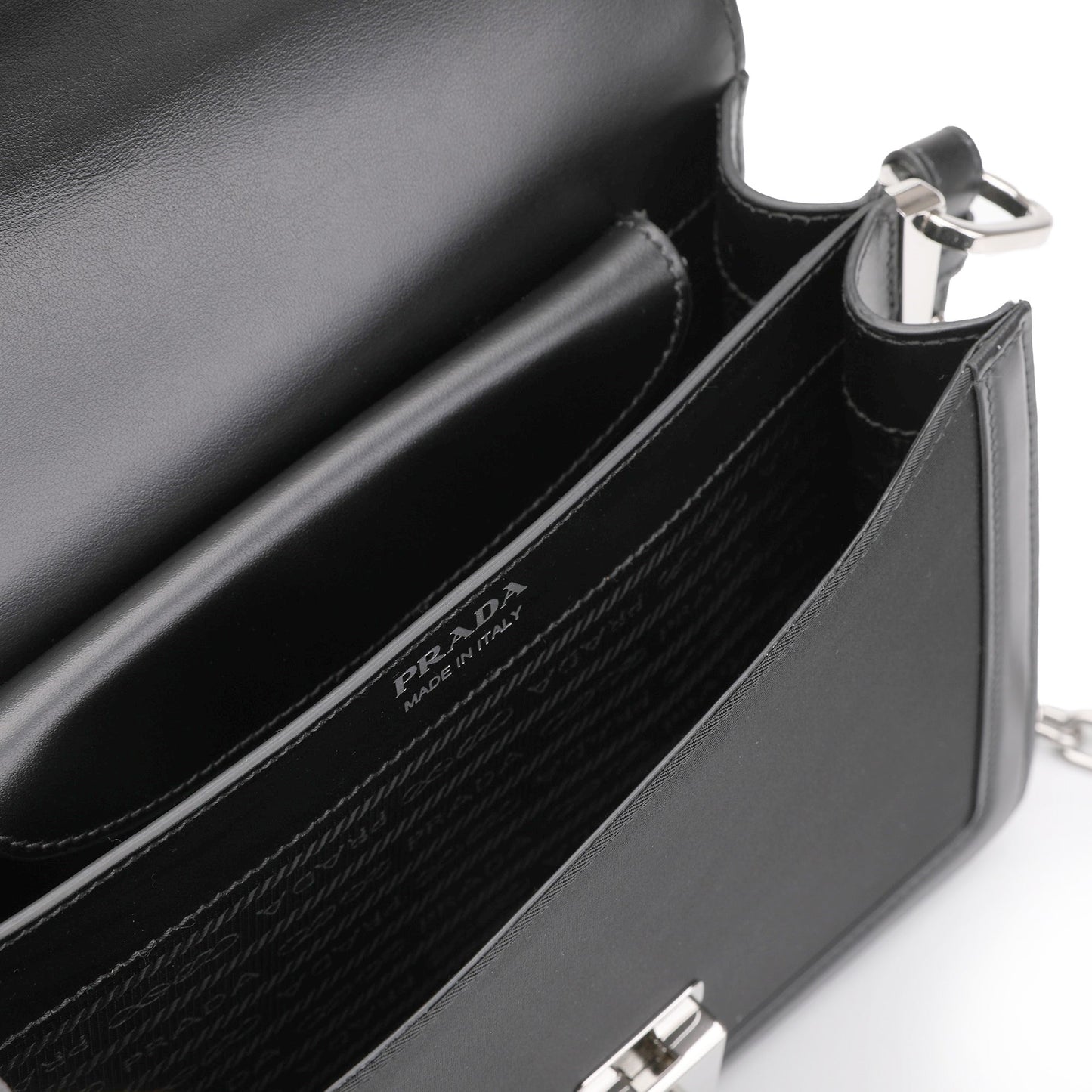Prada Logo Embossed Crossbody Bag | Designer code: 1BD253VCOH2DLM | Luxury Fashion Eshop | Lamode.com.hk