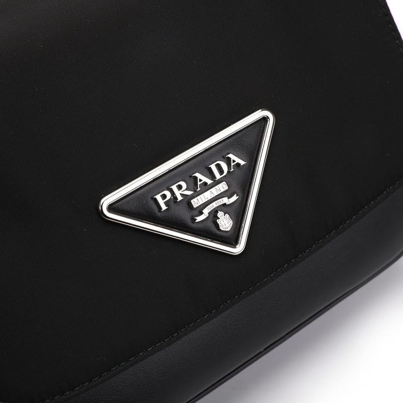 Prada Identity Logo Plaque Shoulder Bag | Designer code: 1BD263VIOO2DLN | Luxury Fashion Eshop | Lamode.com.hk