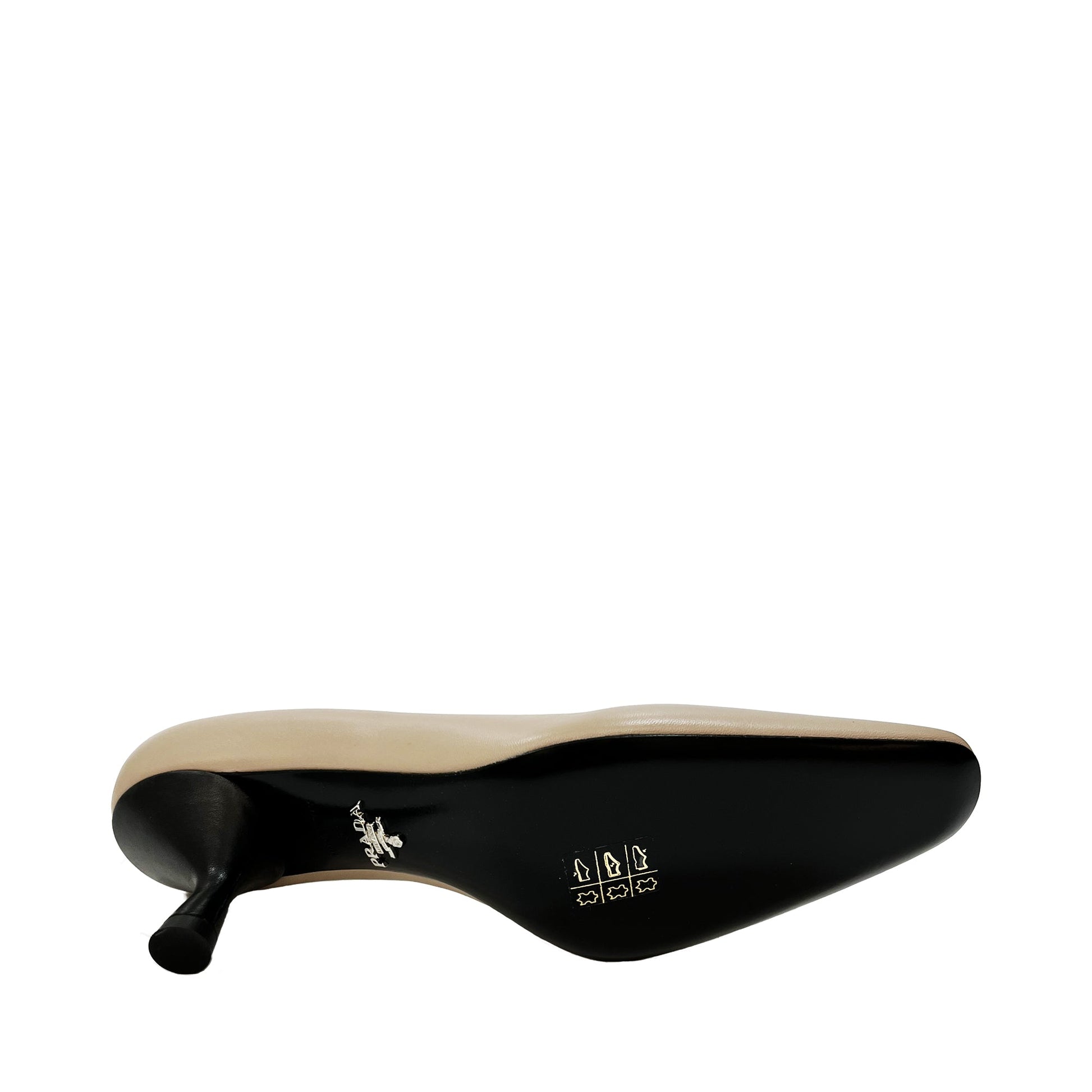 Prada Almond Toe Pump | Designer code: 1I409MF065038 | Luxury Fashion Eshop | Lamode.com.hk