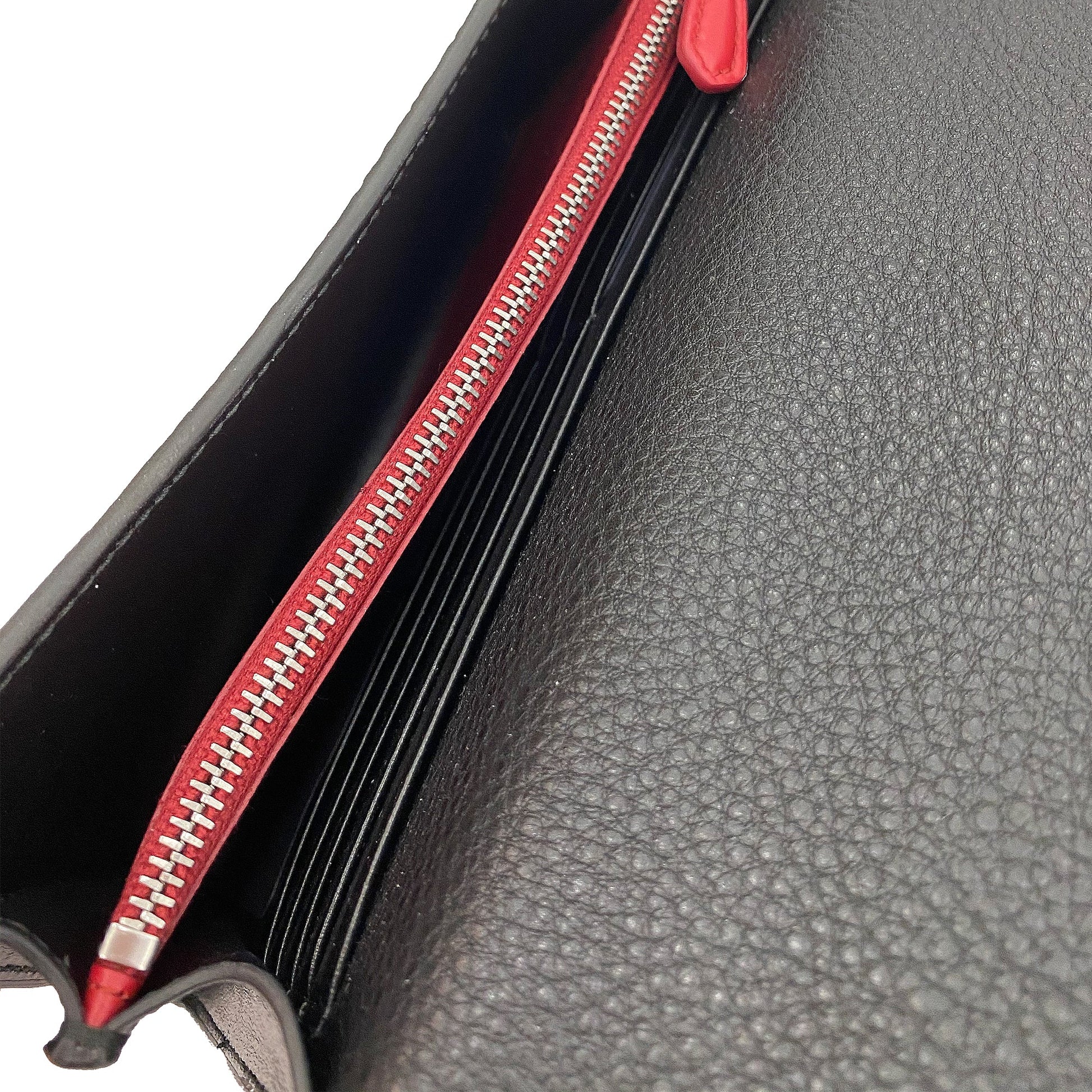 Prada Logo Lettering Continental Wallet | Designer code: 1MF0262BBE | Luxury Fashion Eshop | Lamode.com.hk
