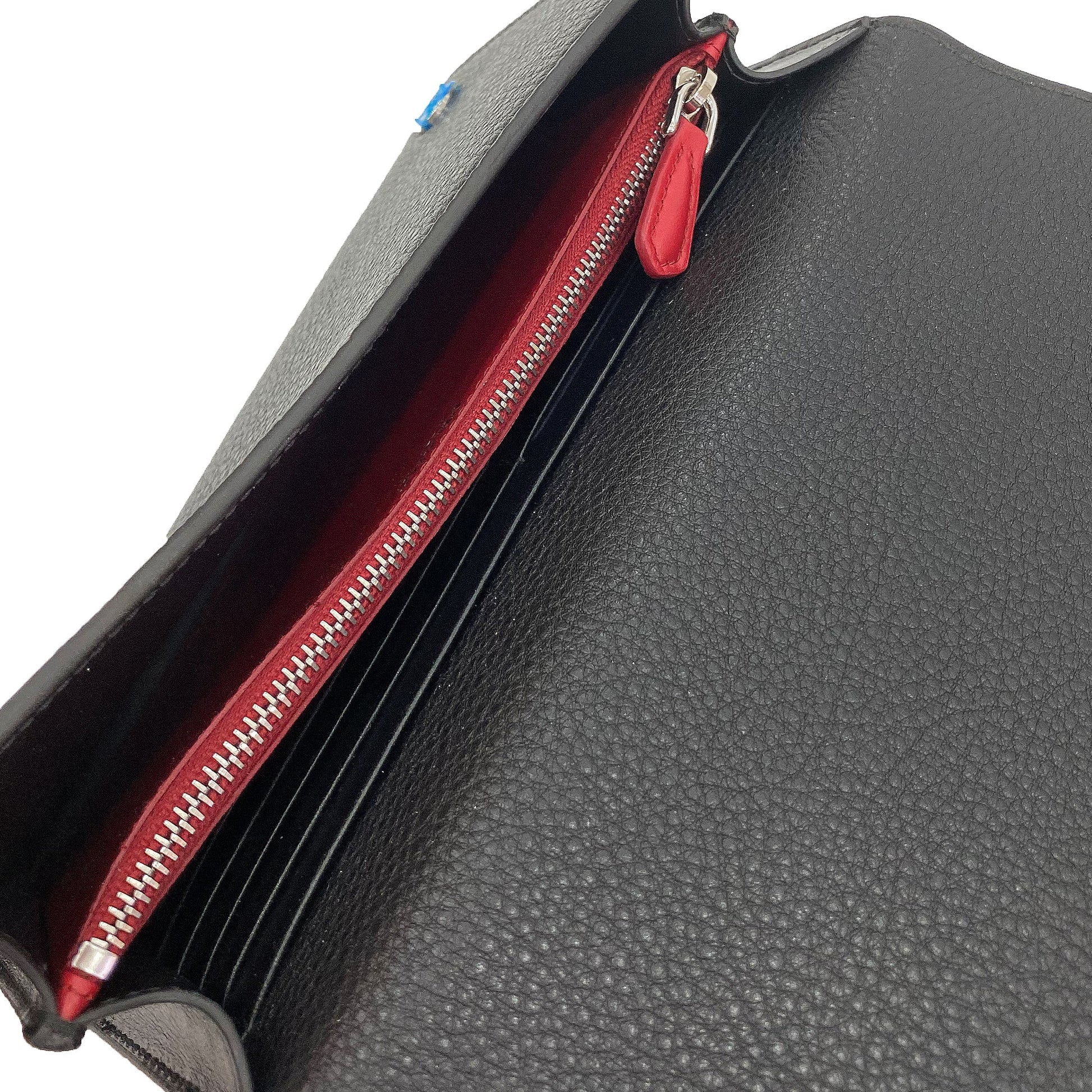 Prada Logo Lettering Continental Wallet | Designer code: 1MF0262BBE | Luxury Fashion Eshop | Lamode.com.hk
