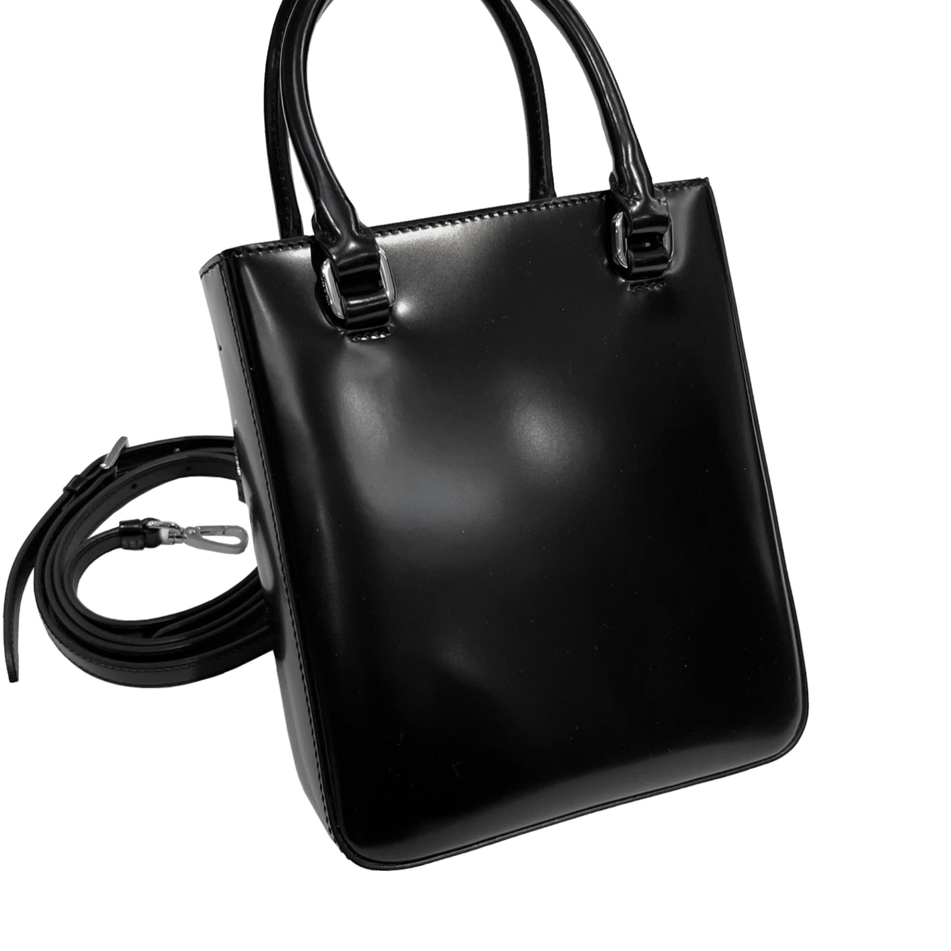 Prada Triangle Plaque Tote Bag | Designer code: 1BA331VOOOZO6 | Luxury Fashion Eshop | Lamode.com.hk