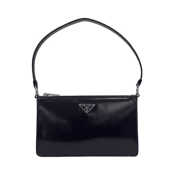 Prada Triangle Plaque Shoulder Bag | Designer code: 1BC155VOOMZO6 | Luxury Fashion Eshop | Lamode.com.hk