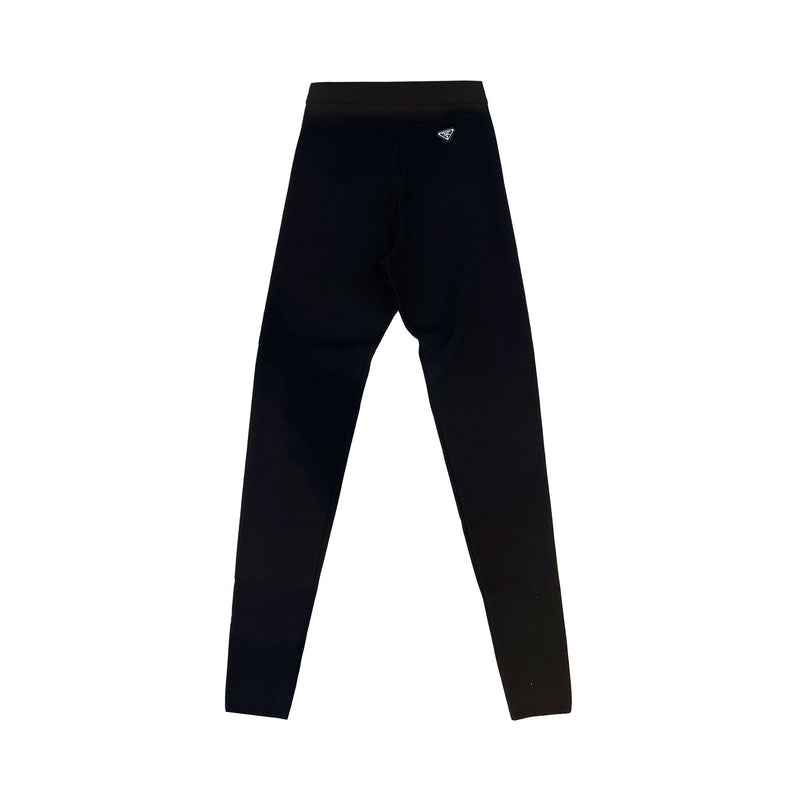 Prada Logo Plaque Leggings | Designer code: 22225S2121Y86 | Luxury Fashion Eshop | Lamode.com.hk