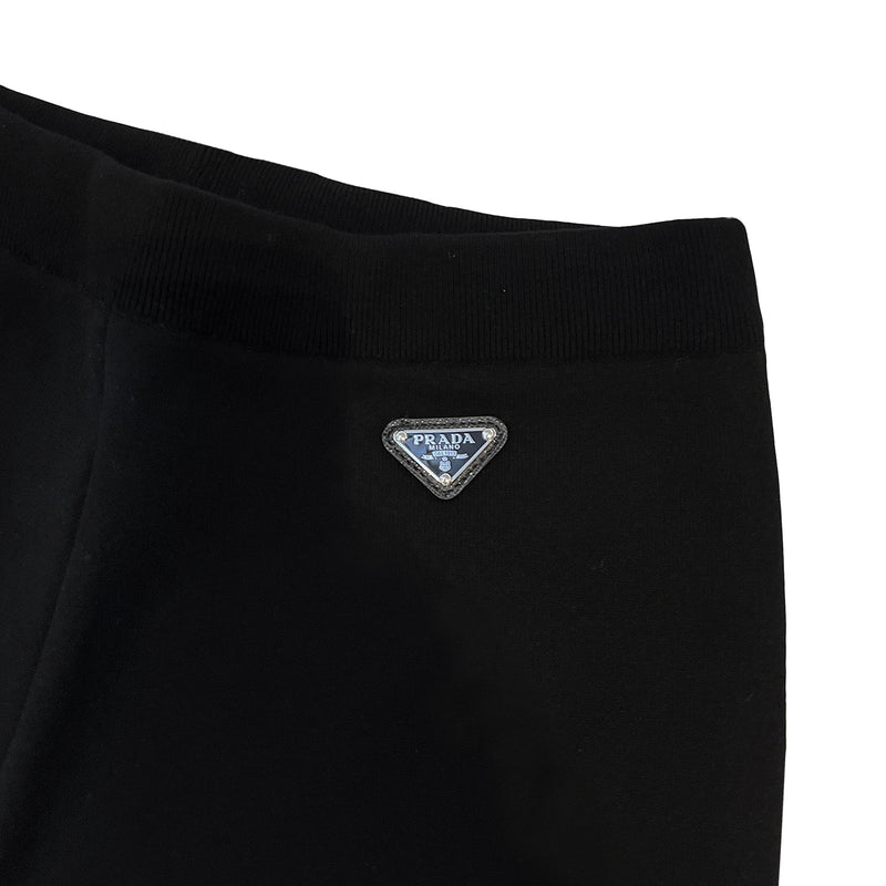 Prada Logo Plaque Leggings | Designer code: 22225S2121Y86 | Luxury Fashion Eshop | Lamode.com.hk