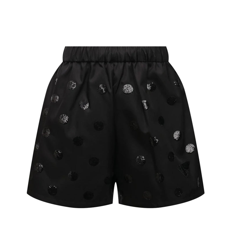 Prada ReNylon Sequin Polka Dot Shorts | Designer code: 22R757S2211Z5G | Luxury Fashion Eshop | Lamode.com.hk