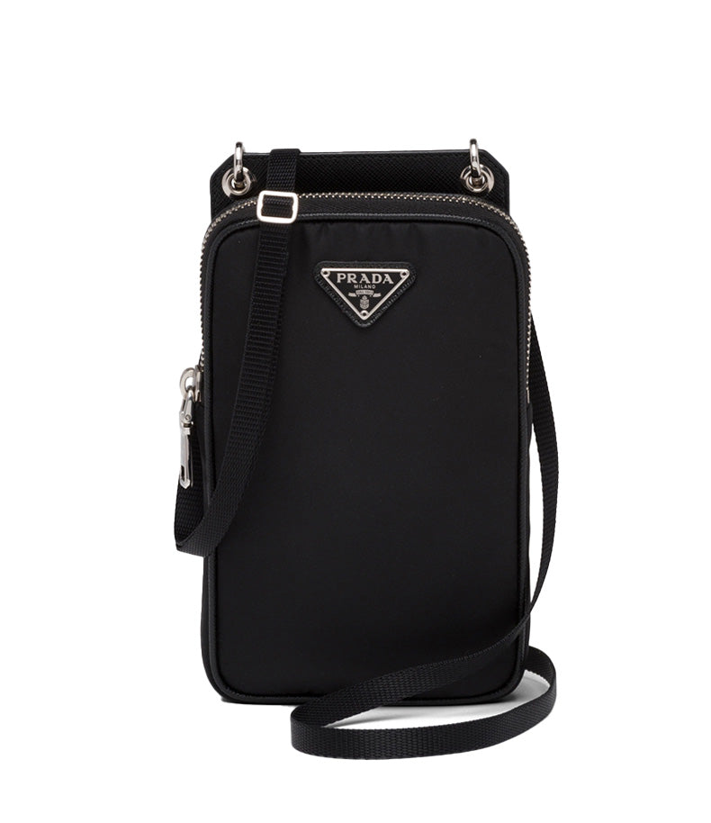 Prada Nylon Phone Holder | Designer code: 2ZT0122DMI | Luxury Fashion Eshop | Lamode.com.hk