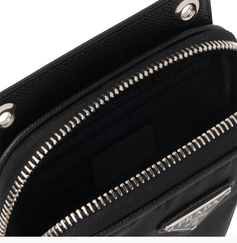 Prada Nylon Phone Holder | Designer code: 2ZT0122DMI | Luxury Fashion Eshop | Lamode.com.hk