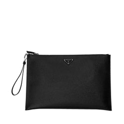 Prada Saffiano Leather Pouch | Designer code: 2NH001PN9 | Luxury Fashion Eshop | Lamode.com.hk