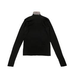Prada Jacquard Motif Turtleneck Sweater | Designer code: UMR527S22211IS | Luxury Fashion Eshop | Lamode.com.hk