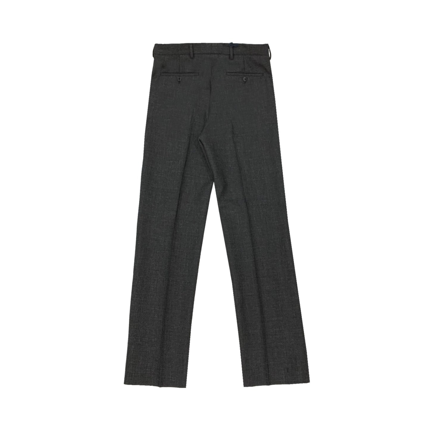Prada Melange Dark Grey Wool Pant | Designer code: UPA669S22211CZ | Luxury Fashion Eshop | Lamode.com.hk