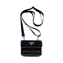 Prada Triangle Logo Small Pouch | Designer code: 2ZT0222DMH | Luxury Fashion Eshop | Lamode.com.hk
