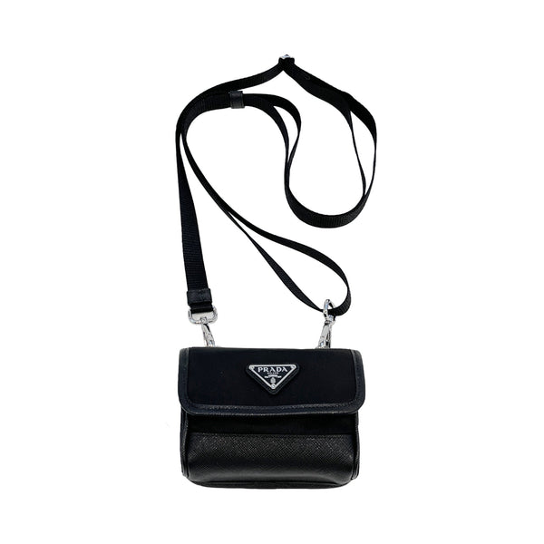 Prada Triangle Logo Small Pouch | Designer code: 2ZT0222DMH | Luxury Fashion Eshop | Lamode.com.hk