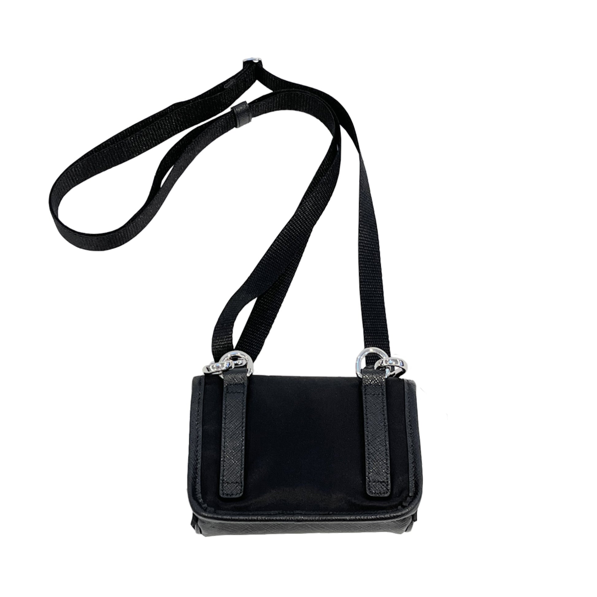Prada Triangle Logo Small Pouch | Designer code: 2ZT0222DMH | Luxury Fashion Eshop | Lamode.com.hk