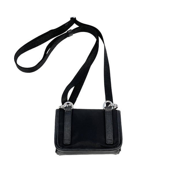 Prada Triangle Logo Small Pouch | Designer code: 2ZT0222DMH | Luxury Fashion Eshop | Lamode.com.hk