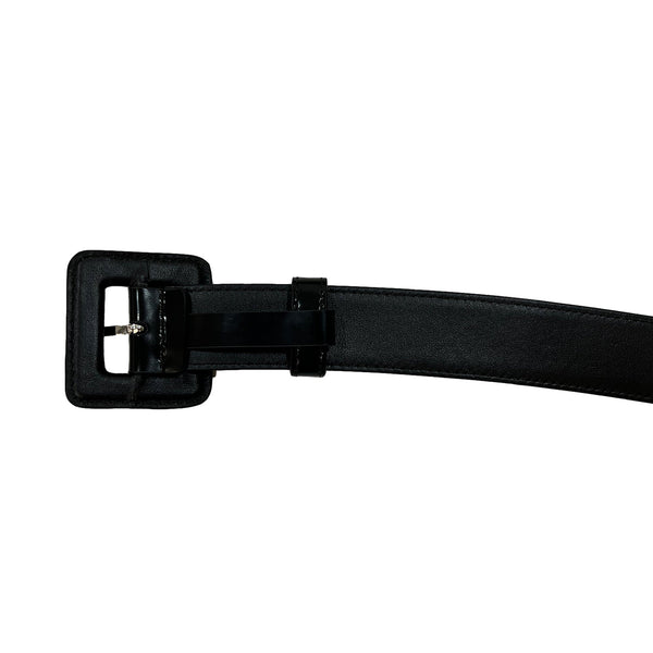 Prada Black Leather Belt | Designer code: 1CC515ZO6 | Luxury Fashion Eshop | Lamode.com.hk