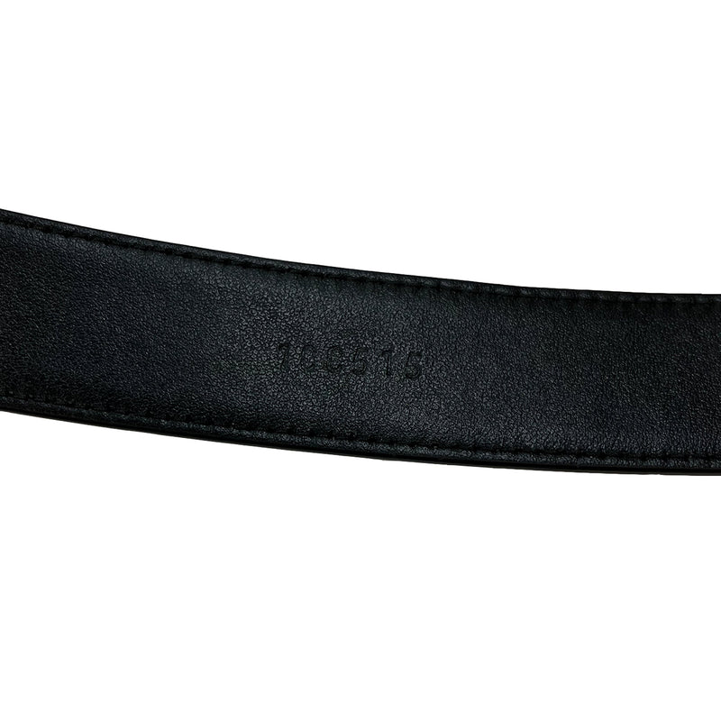 Prada Black Leather Belt | Designer code: 1CC515ZO6 | Luxury Fashion Eshop | Lamode.com.hk