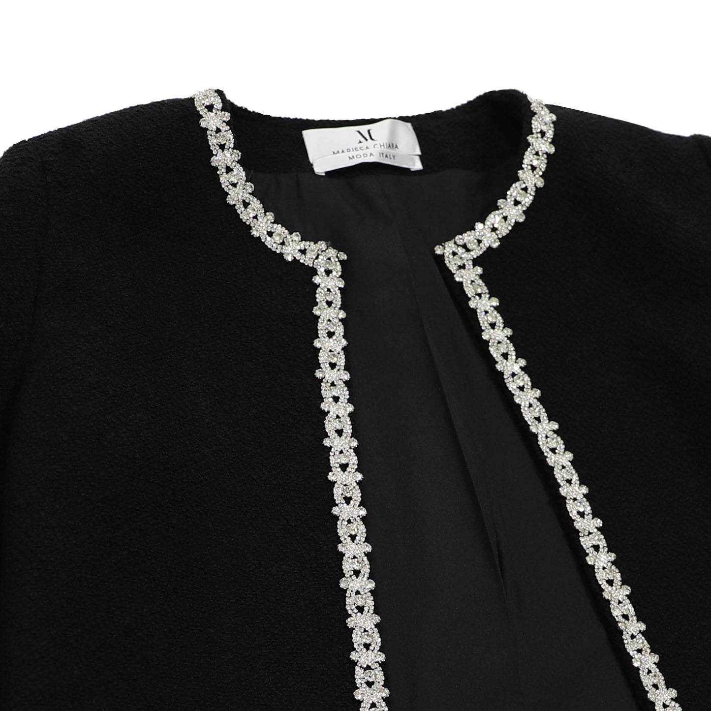 Marissa Chiara Crystal Trim Jacket