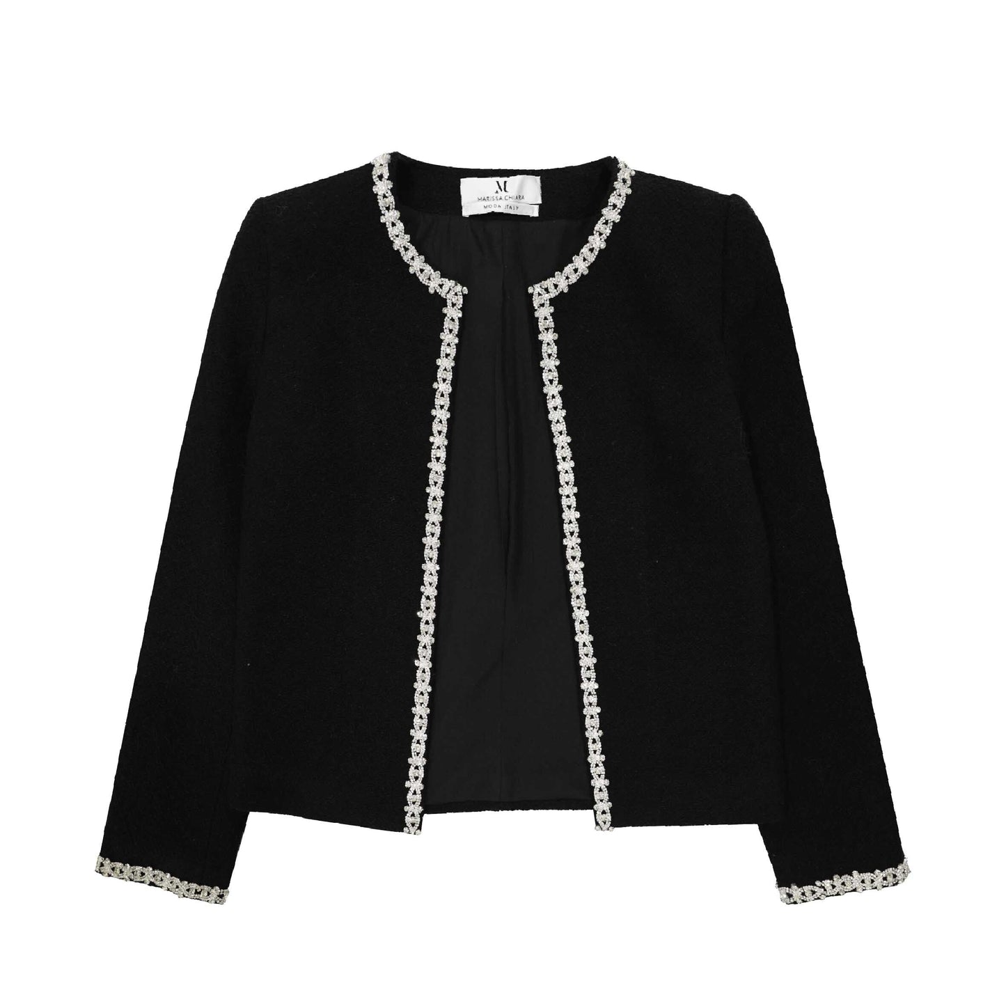 Marissa Chiara Crystal Trim Jacket
