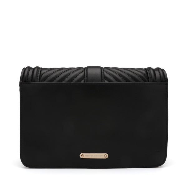 Rebecca Minkoff Chevron Quilted Small Love Crossbody Bag | Designer code: HU18ICQX45 | Luxury Fashion Eshop | Lamode.com.hk