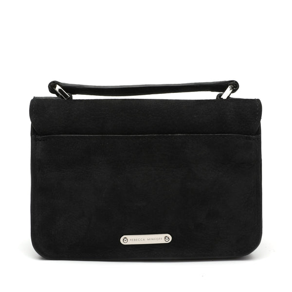 Rebecca Minkoff Nubuck Leather Mini Darren Messenger Bag | Designer code: HS18ENUX28 | Luxury Fashion Eshop | Lamode.com.hk