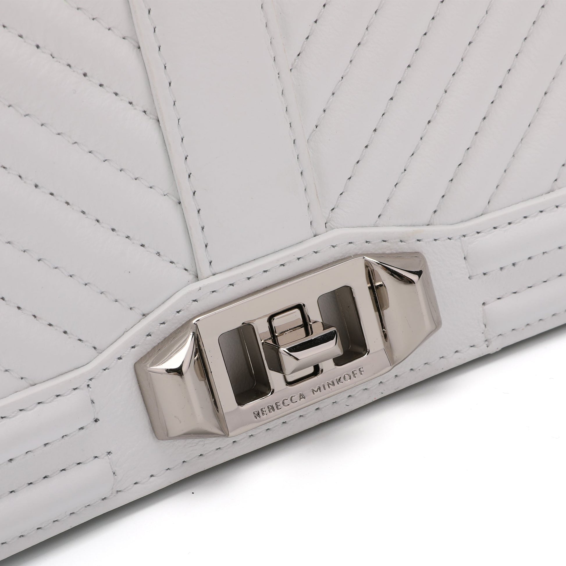 Rebecca Minkoff Chevron Quilted Love Crossbody Bag | Designer code: HH18ECQX08 | Luxury Fashion Eshop | Lamode.com.hk