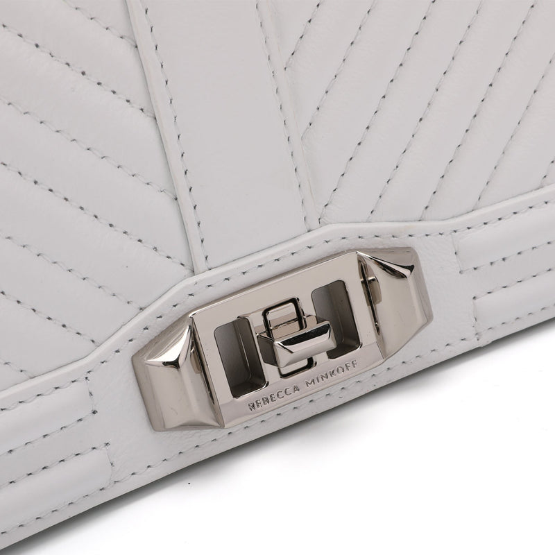 Rebecca Minkoff Chevron Quilted Love Crossbody Bag | Designer code: HH18ECQX08 | Luxury Fashion Eshop | Lamode.com.hk