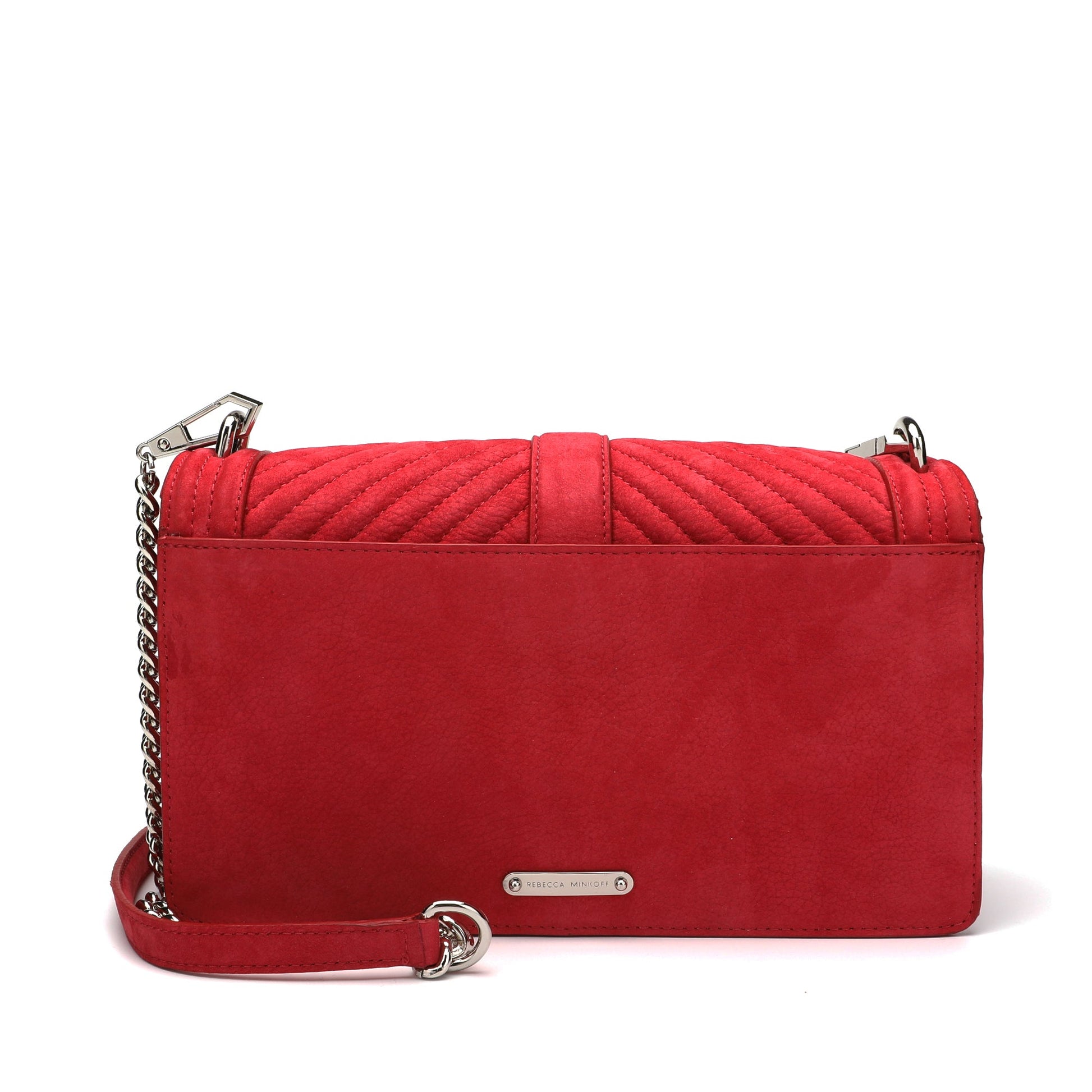 Rebecca Minkoff Chevron Quilted Love Crossbody Bag | Designer code: HH18ECQX08 | Luxury Fashion Eshop | Lamode.com.hk