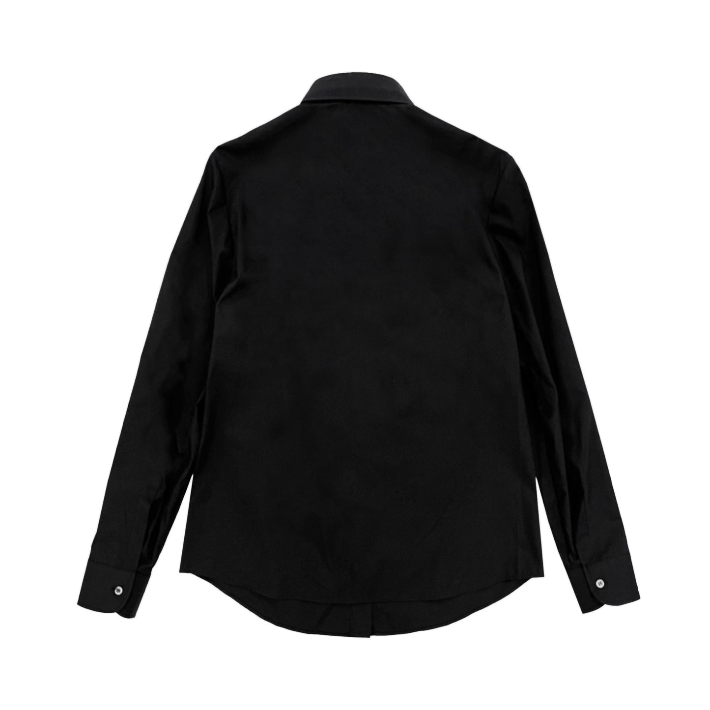 Red Valentino Lace And Cotton Poplin Shirt | Designer code: 1R3ABK00LUN | Luxury Fashion Eshop | Lamode.com.hk
