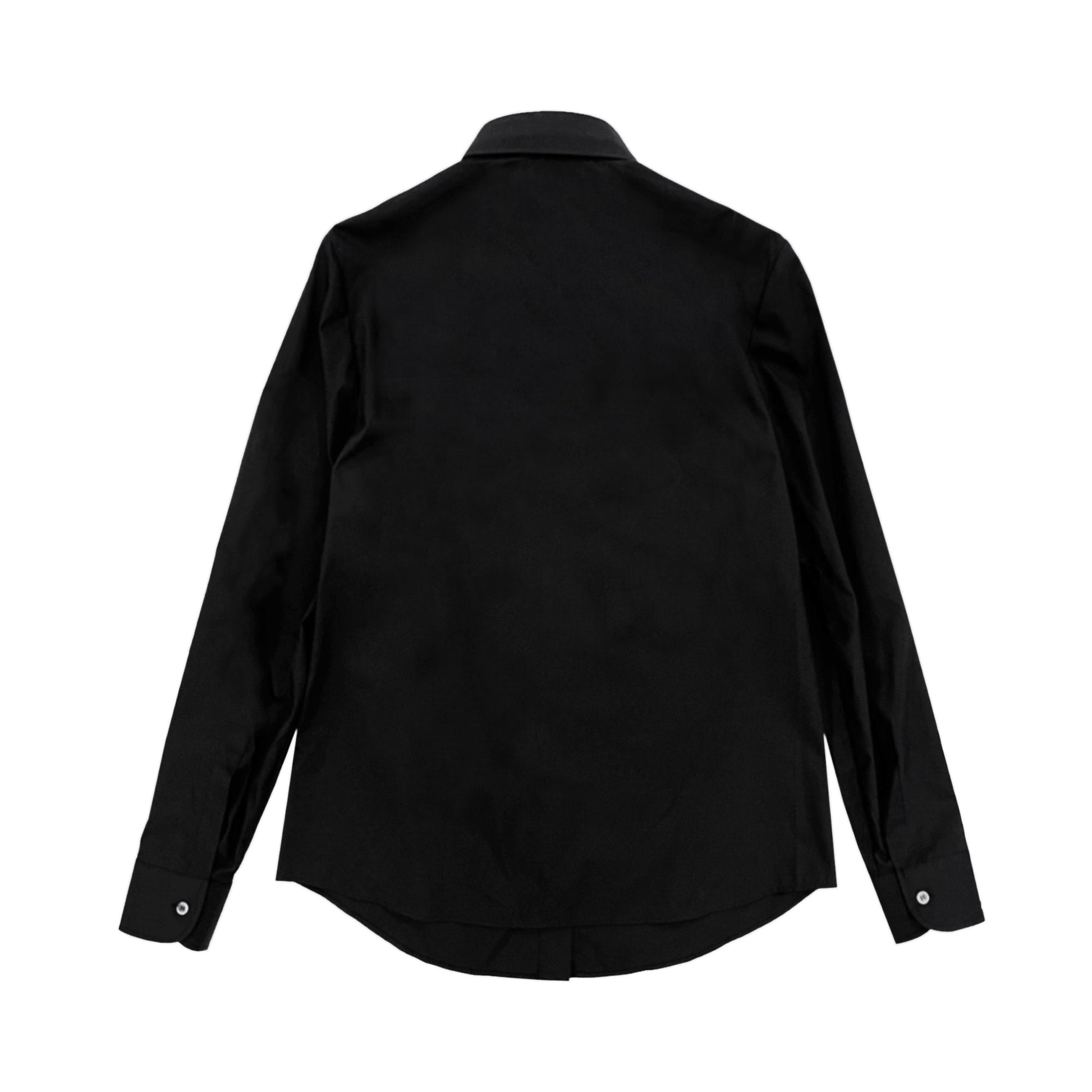 Red Valentino Lace And Cotton Poplin Shirt | Designer code: 1R3ABK00LUN | Luxury Fashion Eshop | Lamode.com.hk