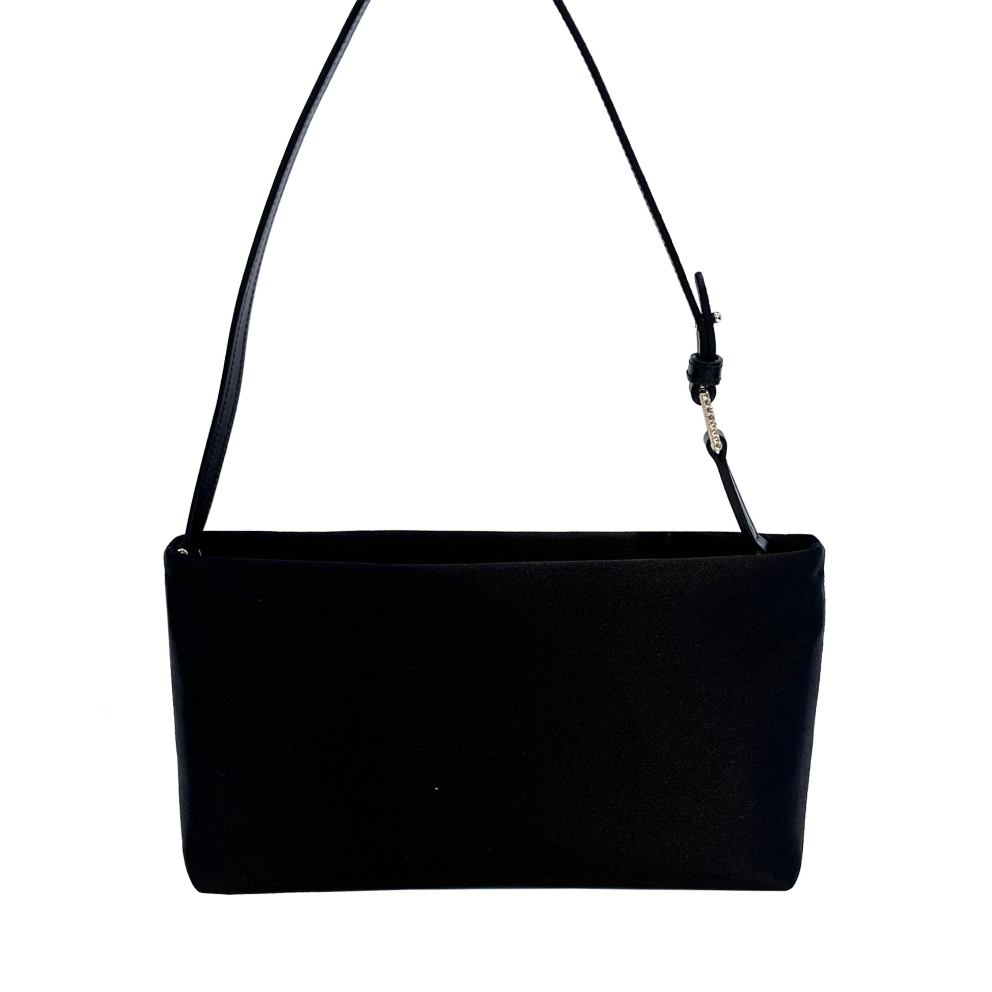 Roger Vivier Nightlily Mini Satin Shoulder Bag | Designer code: RBWAMZW0100Q5K | Luxury Fashion Eshop | Lamode.com.hk