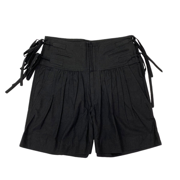 Isabel Marant Etoile Lace Detail Cotton Shorts | Designer code: SH036421P018E | Luxury Fashion Eshop | Lamode.com.hk