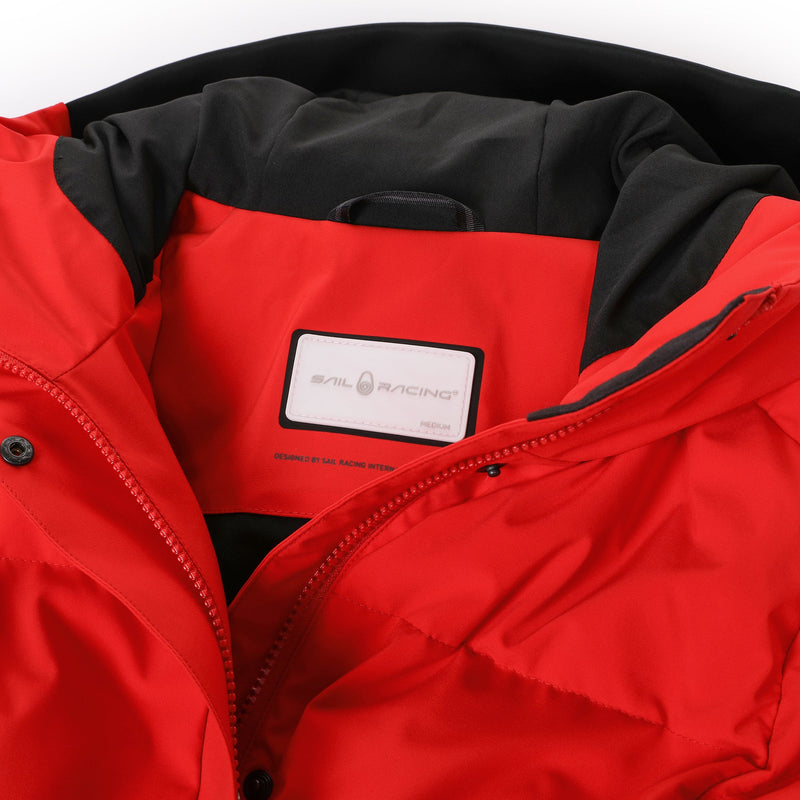 Sail racing down top parka
