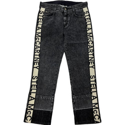 Stella McCartney Logo Stripe Jeans | Designer code: 372773SOH06 | Luxury Fashion Eshop | Lamode.com.hk