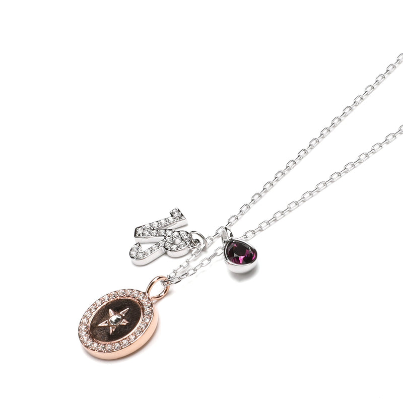 Swarovski Capricorn Zodiac Pendant Necklace | Designer code: 5349216 | Luxury Fashion Eshop | Lamode.com.hk