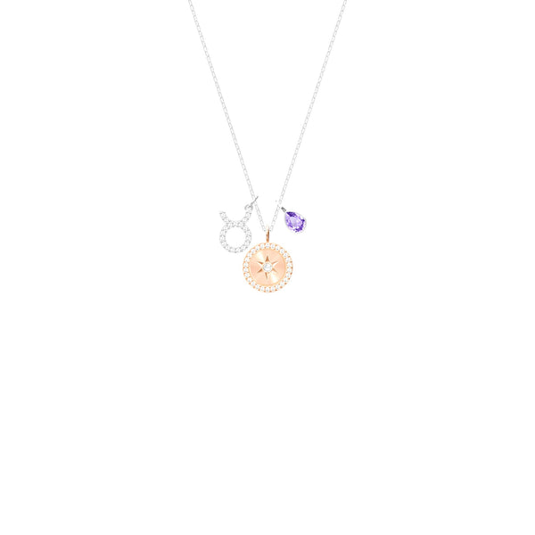 Swarovski Taurus Zodiac Pendant Necklace | Designer code: 5349223 | Luxury Fashion Eshop | Lamode.com.hk
