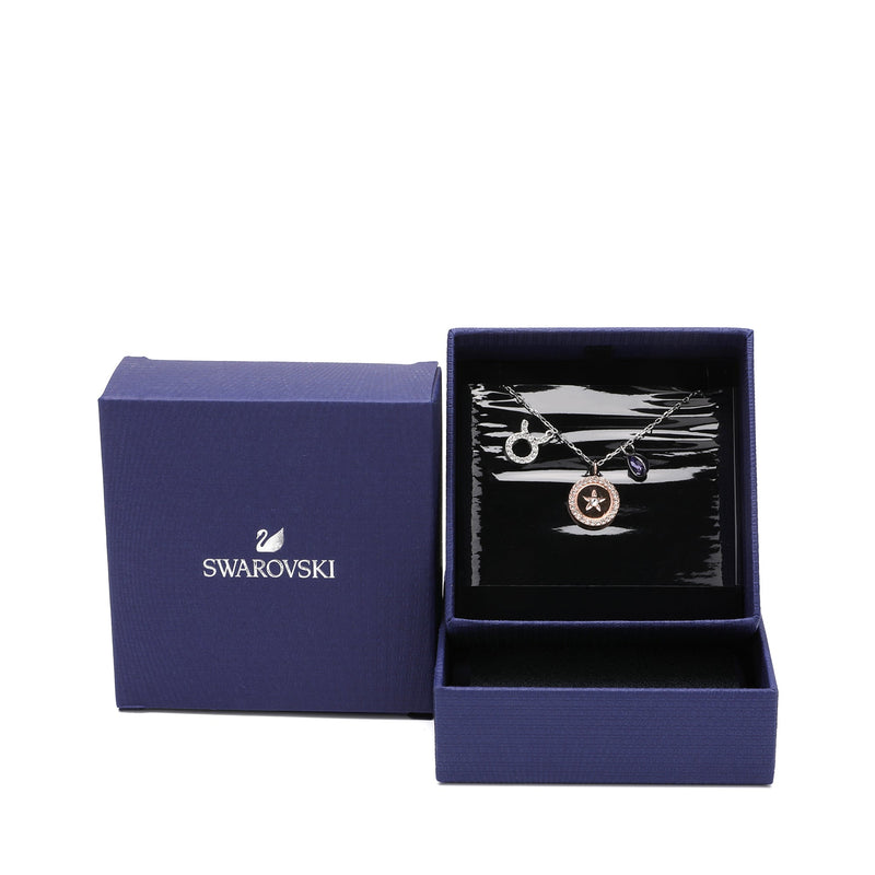 Swarovski Taurus Zodiac Pendant Necklace | Designer code: 5349223 | Luxury Fashion Eshop | Lamode.com.hk