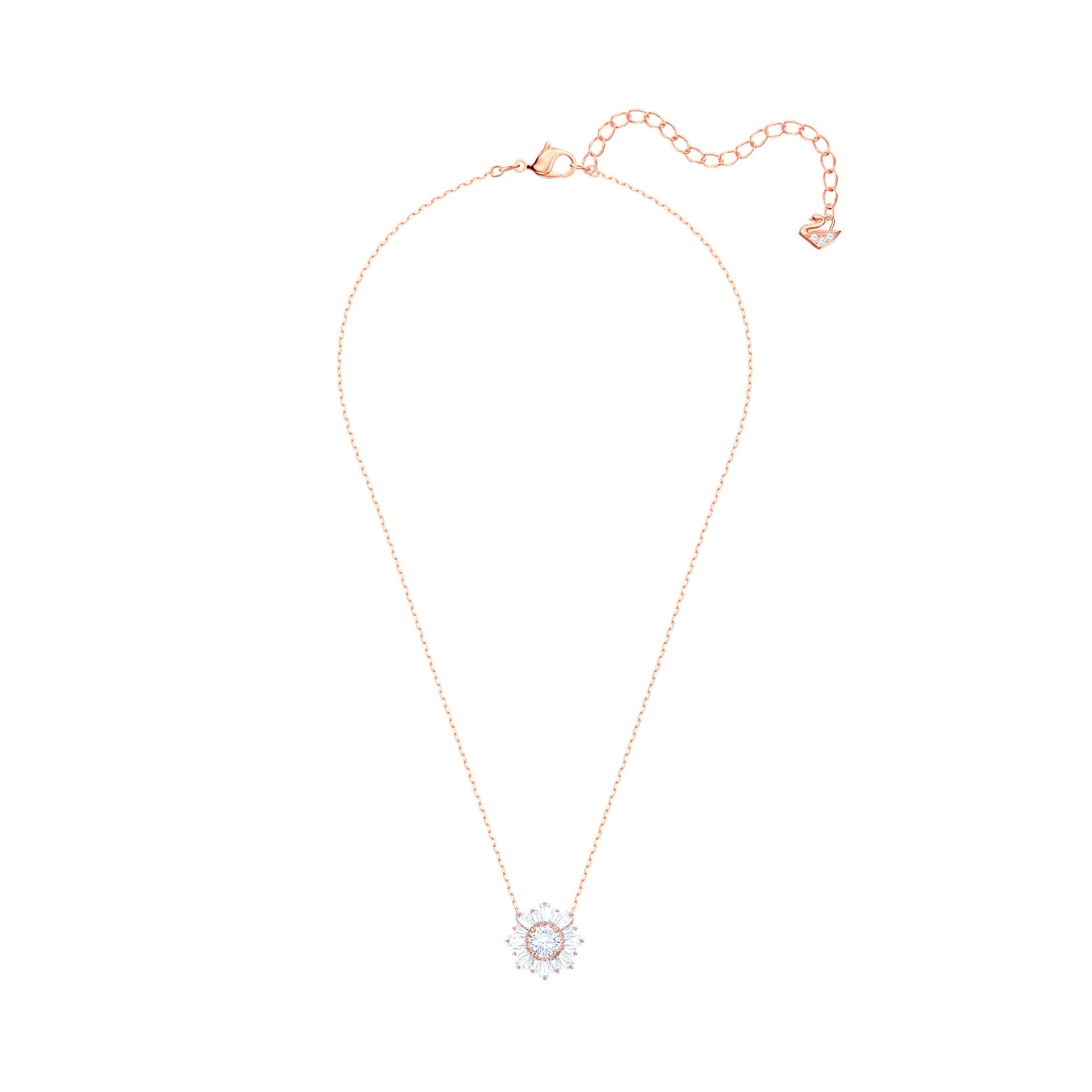 Swarovski Sunshine Rose Gold Tone Plated Pendant | Designer code: 5451376 | Luxury Fashion Eshop | Lamode.com.hk