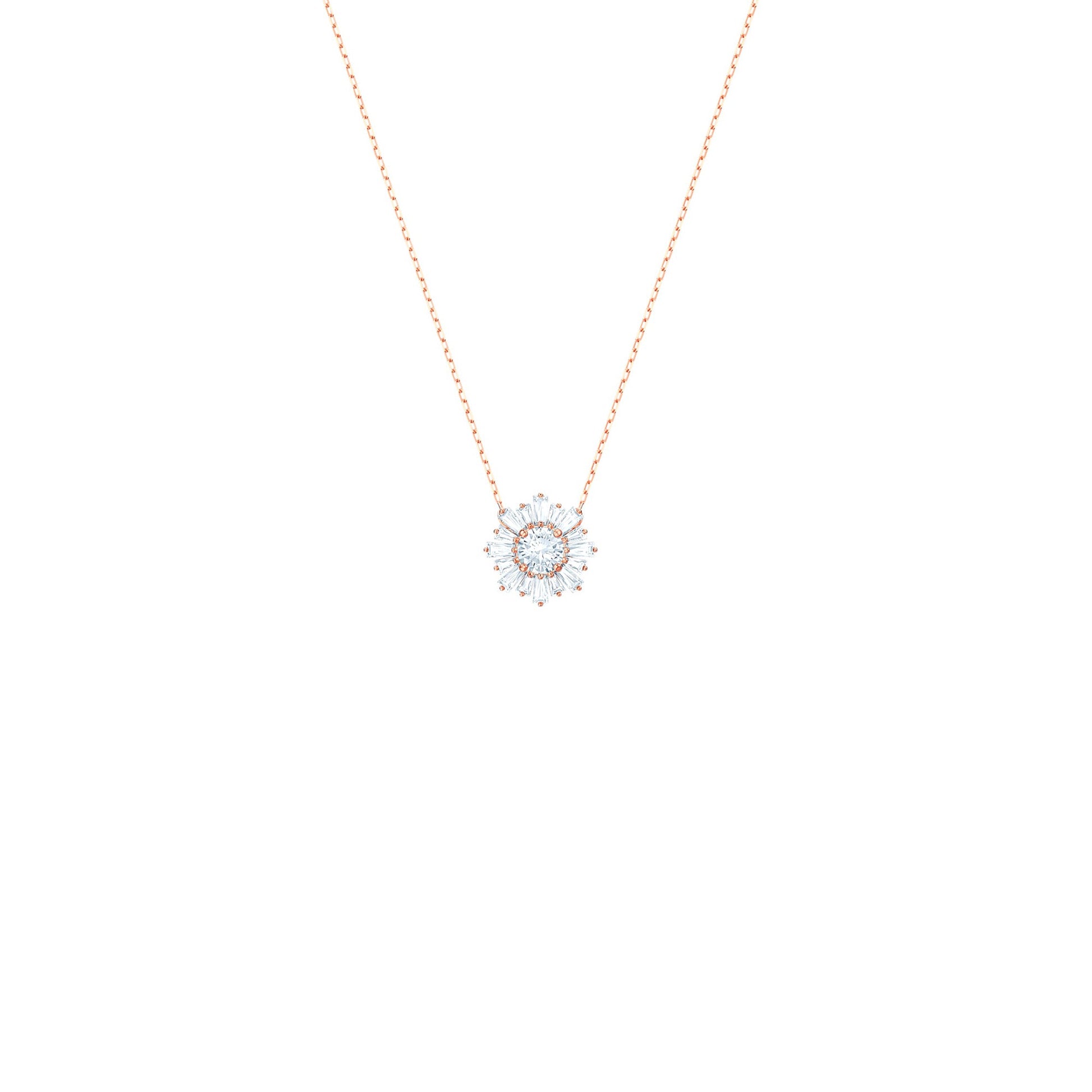 Swarovski Sunshine Rose Gold Tone Plated Pendant | Designer code: 5451376 | Luxury Fashion Eshop | Lamode.com.hk