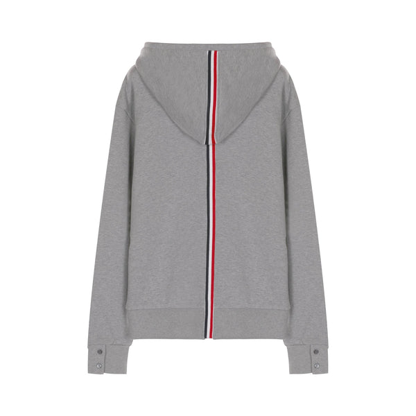 Thom Browne Center Back Stripe Hoodie | Designer code: MJT086A03377 | Luxury Fashion Eshop | Lamode.com.hk