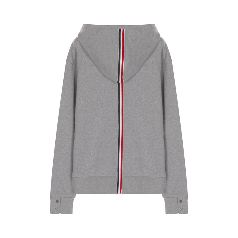 Thom Browne Center Back Stripe Hoodie | Designer code: MJT086A03377 | Luxury Fashion Eshop | Lamode.com.hk
