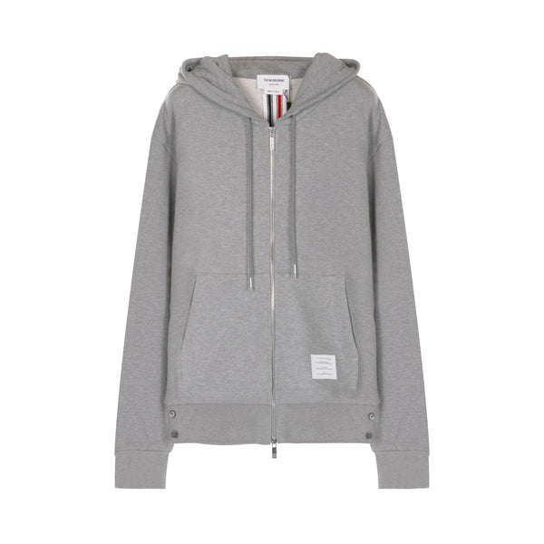 Thom Browne Center Back Stripe Loopback Hoodie | Designer code: MJT153A03377 | Luxury Fashion Eshop | Lamode.com.hk