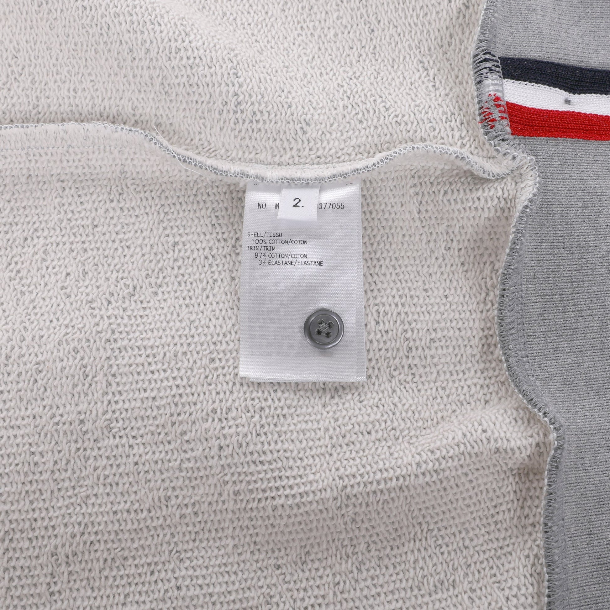 Thom Browne Center Back Stripe Loopback Hoodie | Designer code: MJT153A03377 | Luxury Fashion Eshop | Lamode.com.hk
