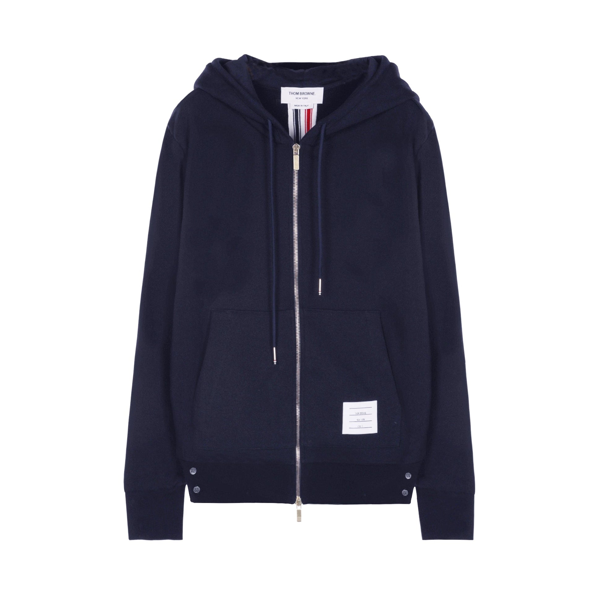 Thom Browne Center Back Stripe Loopback Hoodie Designer code