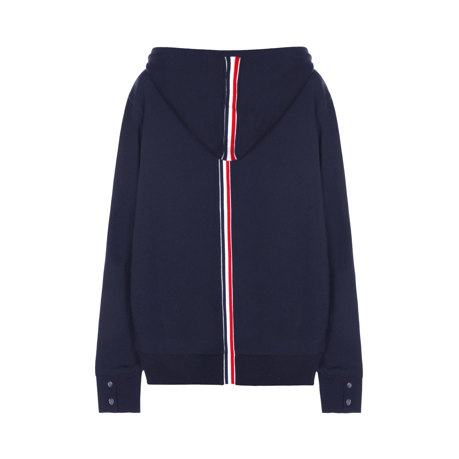 Thom Browne Center Back Stripe Loopback Hoodie | Designer code: MJT153A03377 | Luxury Fashion Eshop | Lamode.com.hk