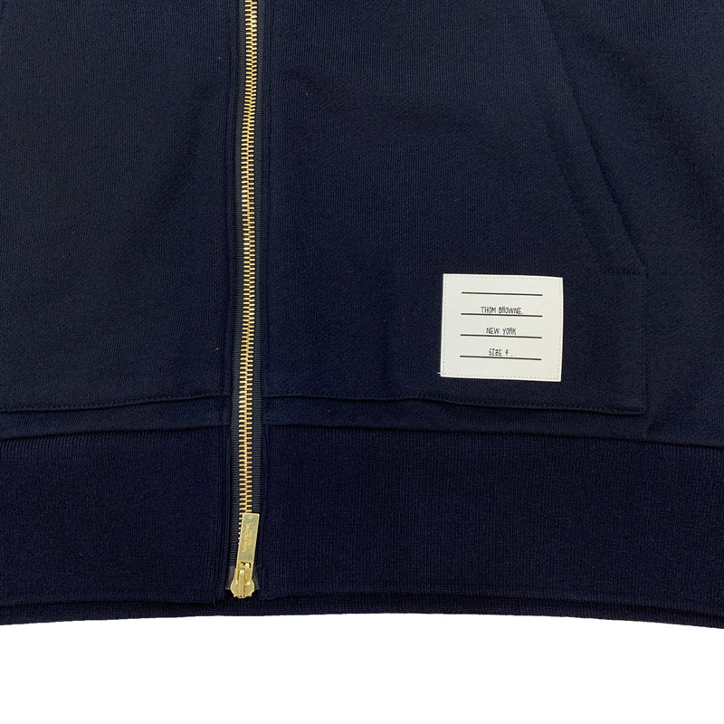 Thom Browne 4 Bar Zip Up Hoodie | Designer code: MJT249A06910 | Luxury Fashion Eshop | Lamode.com.hk