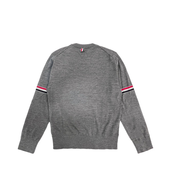 Thom Browne Rwb Stripe Jumper | Designer code: MKA412AY1014 | Luxury Fashion Eshop | Lamode.com.hk