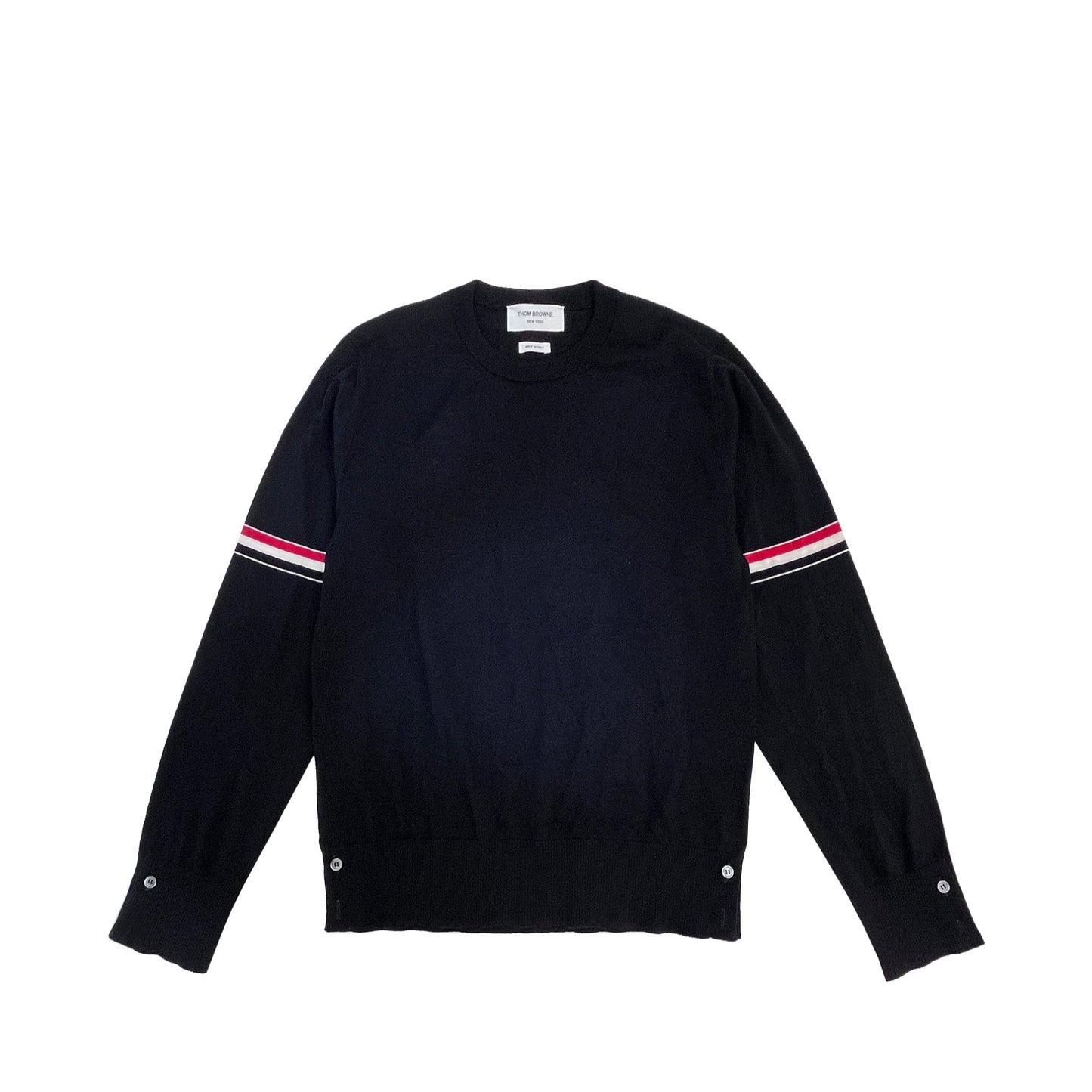 Thom Browne Rwb Stripe Jumper | Designer code: MKA412AY1014 | Luxury Fashion Eshop | Lamode.com.hk